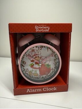 Strawberry Shortcake Pink Alarm Clock